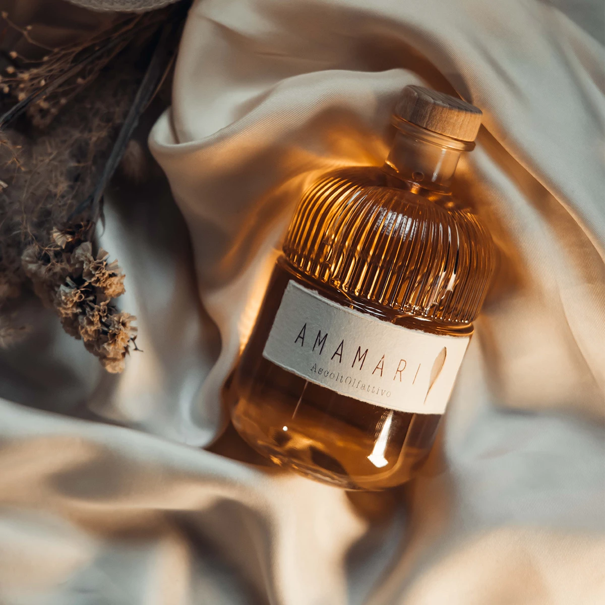 AMANTIA - DIFFUSORE CON BASTONCINI 500ml