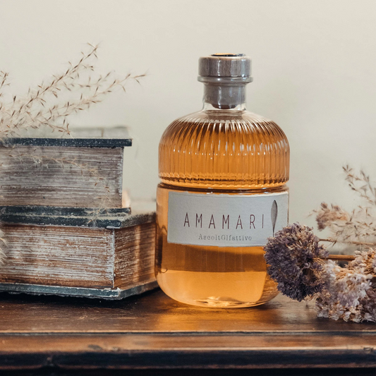 AMANTIA - DIFFUSORE CON BASTONCINI 500ml